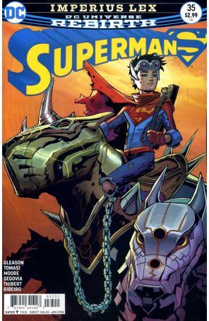 Superman (4th Series) 35 published by DC with cover art by Patrick Gleason
