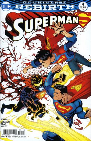 Superman (4th Series) 4 published by DC with cover art by Patrick Gleason