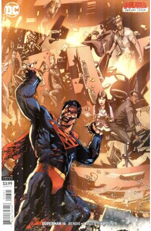 Superman (5th Series) 16A published by DC with cover art by Jason Masters