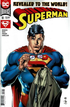 Superman (5th Series) 18 published by DC with cover art by Ivan Reis