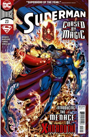 Superman (5th Series) 23 published by DC with cover art by Kevin Maguire