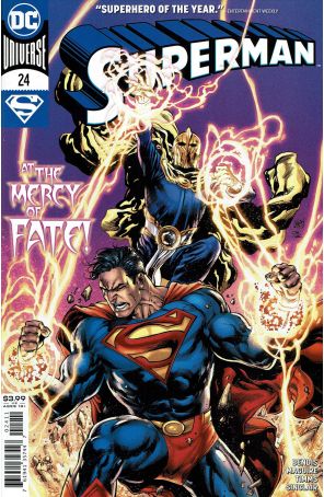 Superman (5th Series) 24 published by DC with cover art by Kevin Maguire