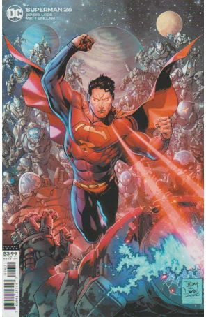 Superman (5th Series) 26A published by DC with cover art by Tony S. Daniel