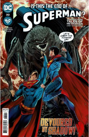 Superman (5th Series) 32 published by DC with cover art by John Timms