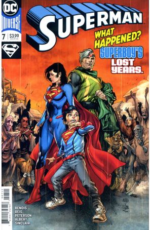 Superman (5th Series) 7 published by DC with cover art by Joe Prado