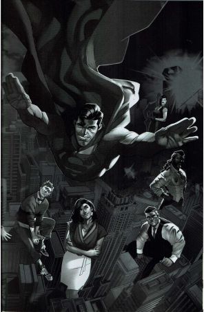Superman (6th Series) 1Q published by DC with cover art by Jamal Campbell