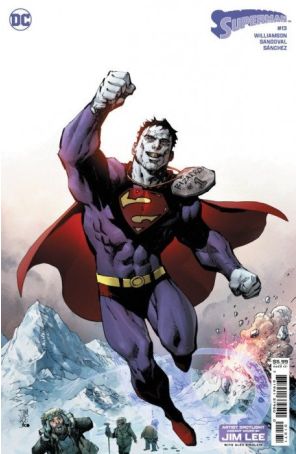 Superman (6th Series) 13F published by DC with cover art by Jim Lee