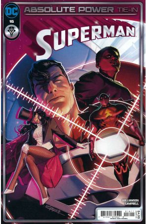 Superman (6th Series) 16A published by DC with cover art by Jamal Campbell