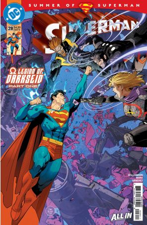 Superman (6th Series) 28A published by DC with cover art by Dan Mora