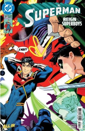 Superman (6th Series) 37A published by DC with cover art by Dan Mora