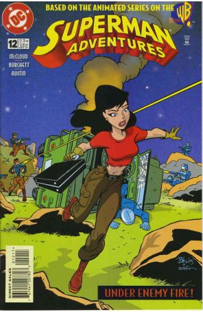 Superman Adventures 12 published by DC with cover art by Bret Blevins