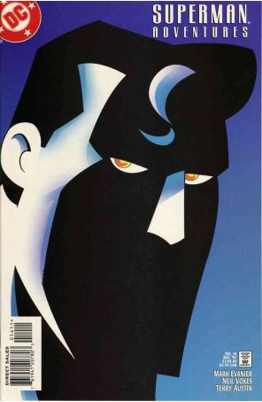 Superman Adventures 14 published by DC with cover art by Rick Burchett