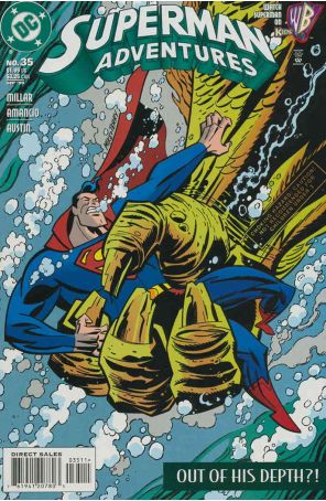 Superman Adventures 35 published by DC with cover art by Mike Manley