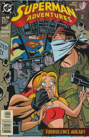 Superman Adventures 36 published by DC with cover art by Mike Manley