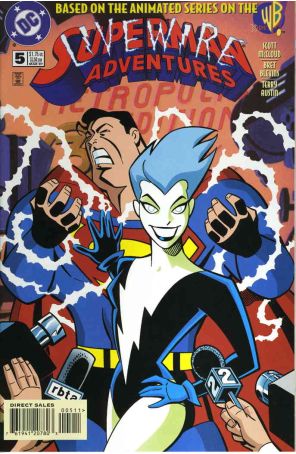 Superman Adventures 5 published by DC with cover art by Rick Burchett