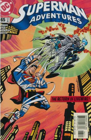 Superman Adventures 65 published by DC with cover art by Mike Manley