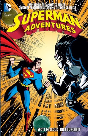 Superman Adventures TPB 2 published by DC with cover art by Bruce Timm