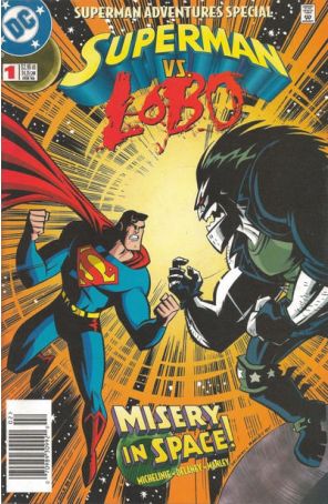 Superman Adventures Special 1 (Newsstand) published by DC with cover art by John Delaney
