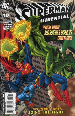 Superman Confidential 10 published by DC with cover art by Chris Batista