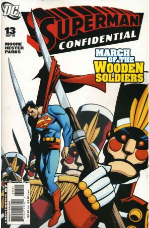 Superman Confidential 13 published by DC with cover art by Phil Hester