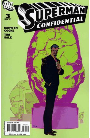 Superman Confidential 3 published by DC with cover art by Tim Sale