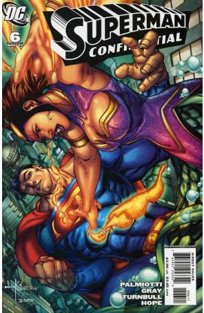 Superman Confidential 6 published by DC with cover art by Koi Turnbull