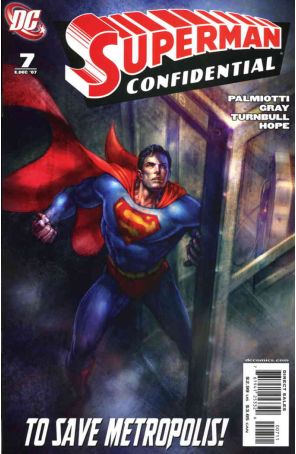 Superman Confidential 7 published by DC with cover art by Andy Park