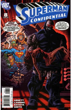 Superman Confidential 8 published by DC with cover art by Chris Batista