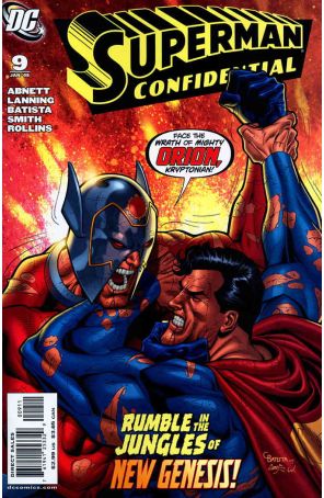 Superman Confidential 9 published by DC with cover art by Chris Batista