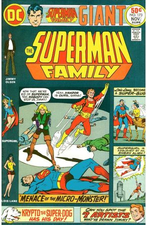 The Superman Family 173 published by DC with cover art by Kurt Schaffenberger