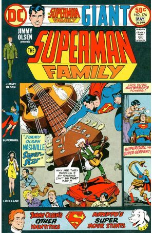 The Superman Family 176 published by DC with cover art by Kurt Schaffenberger