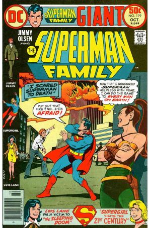 The Superman Family 179 published by DC with cover art by Kurt Schaffenberger