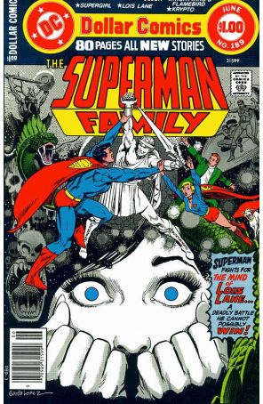 The Superman Family 189 published by DC with cover art by José Luis García-López