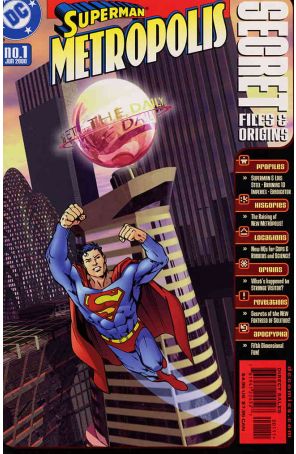 Superman Metropolis Secret Files 1 published by DC with cover art by Bryan Hitch and Pat Garrahy