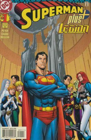 Superman Plus 1 published by DC with cover art by Chris Sprouse
