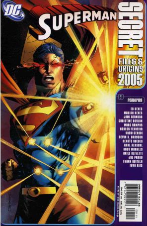 Superman Secret Files and Origins 2005 published by DC with cover art by Ed Benés