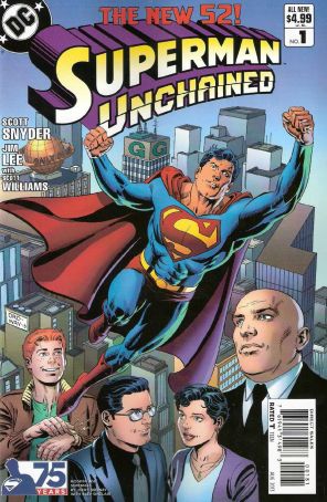 Superman Unchained 1G published by DC with cover art by Jerry Ordway