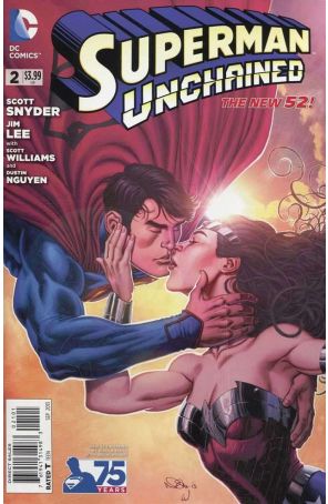 Superman Unchained 2I published by DC with cover art by Nicola Scott