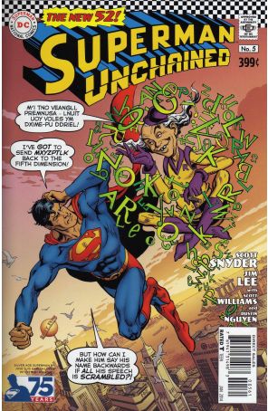 Superman Unchained 5E published by DC with cover art by José Luis García-López