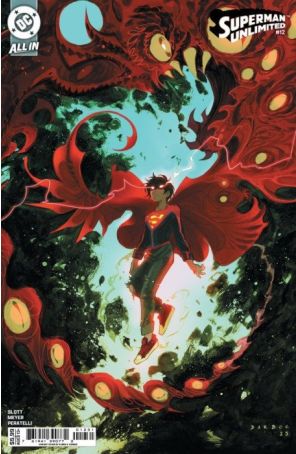 Superman Unlimited 12C published by DC with cover art by Karen S. Darboe