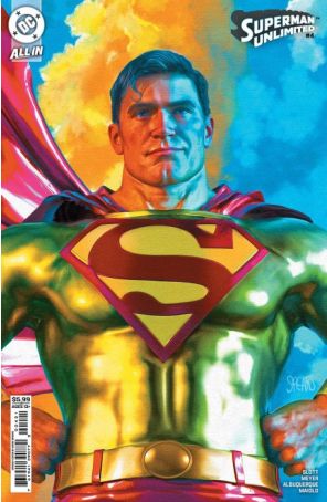Superman Unlimited 4B published by DC with cover art by Mark Spears