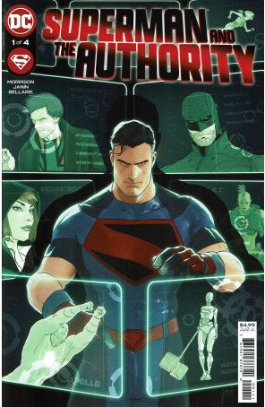 Superman and the Authority 1 published by DC with cover art by Mikel Janin
