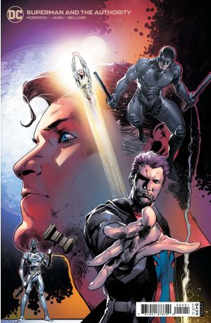 Superman and the Authority 2A published by DC with cover art by Trevor Hairsine