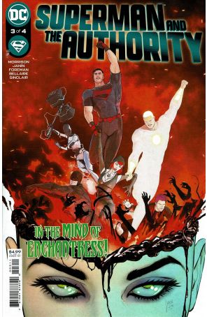 Superman and the Authority 3 published by DC with cover art by Mikel Janin