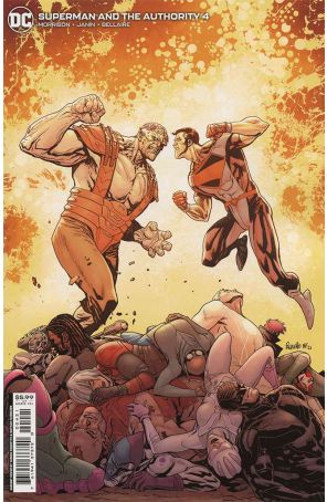 Superman and the Authority 4A published by DC with cover art by Gene Ha