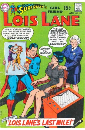 Superman's Girl Friend Lois Lane 100 published by DC with cover art by Curt Swan