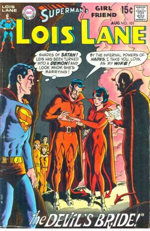 Superman's Girl Friend Lois Lane 103 published by DC with cover art by Curt Swan