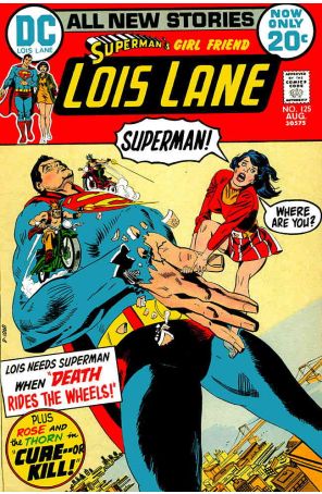 Superman's Girl Friend Lois Lane 125 published by DC with cover art by Bob Oksner