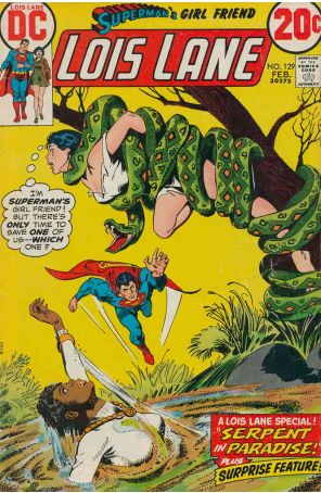 Superman's Girl Friend Lois Lane 129 published by DC with cover art by Bob Oksner