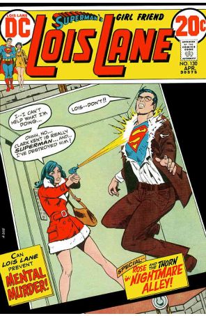 Superman's Girl Friend Lois Lane 130 published by DC with cover art by John Rosenberger